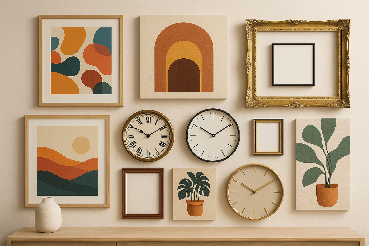 Clocks & Canvas