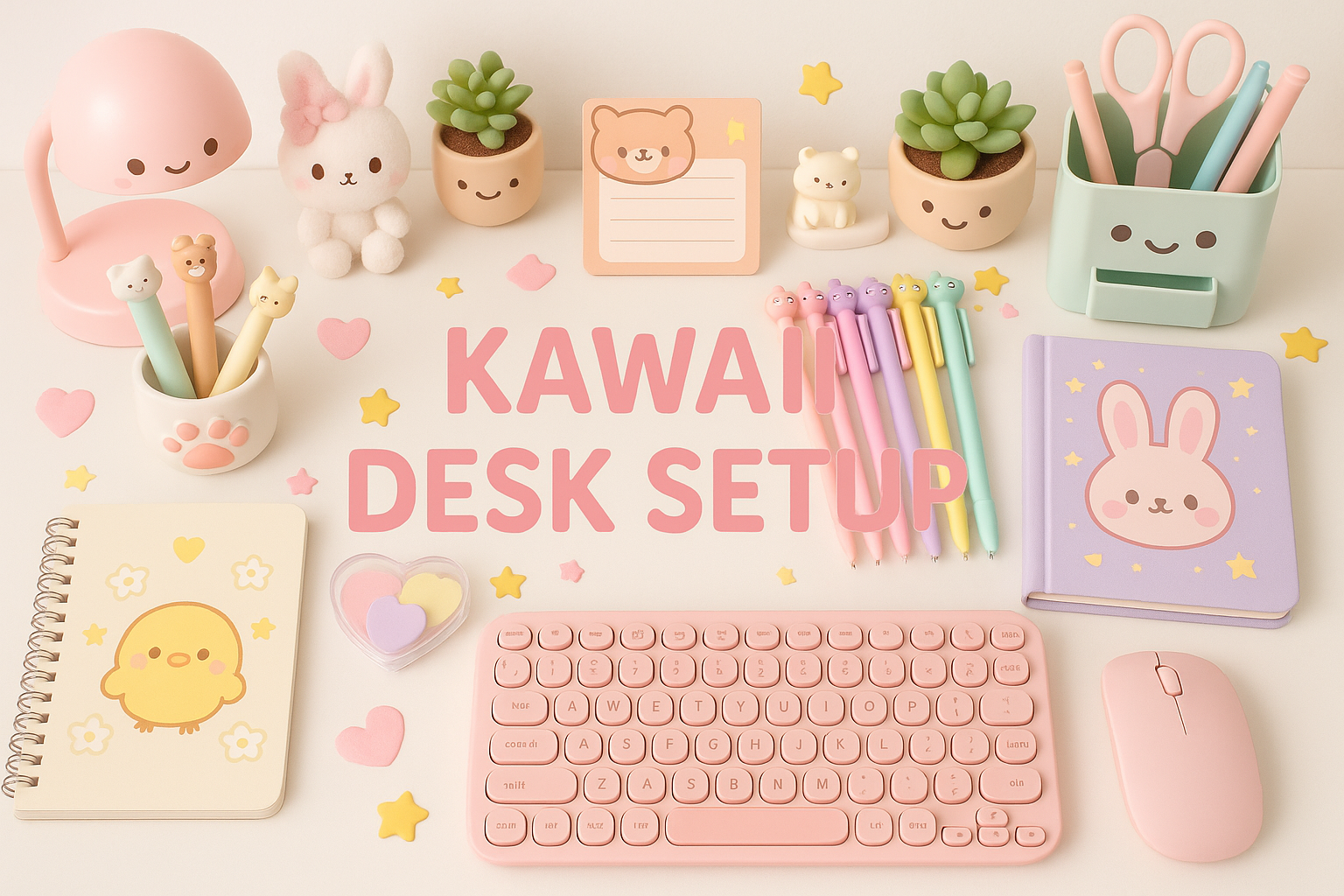 Kawaii Desk Setup