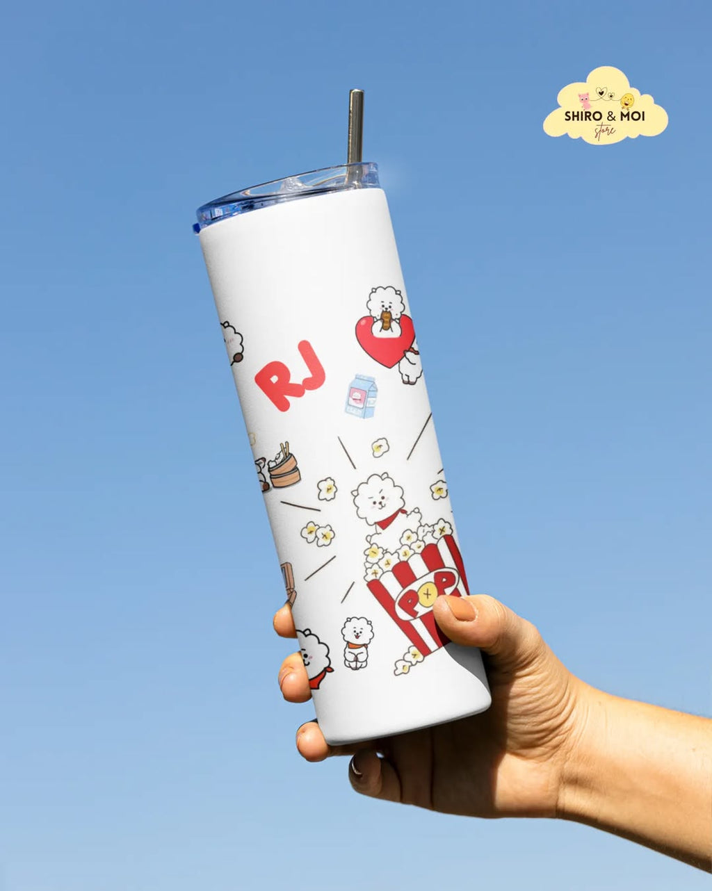 BTS Characters Tumblers 20 Oz