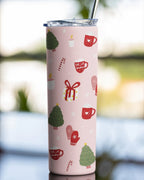 Happy Holidays Tumblers 20 Oz