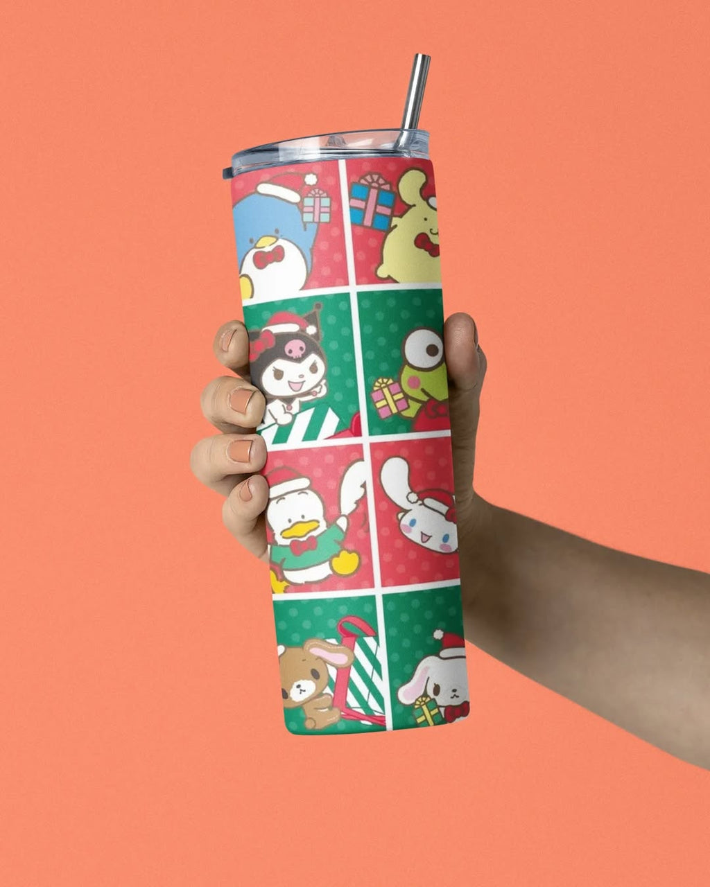 Happy Holidays Tumblers 20 Oz