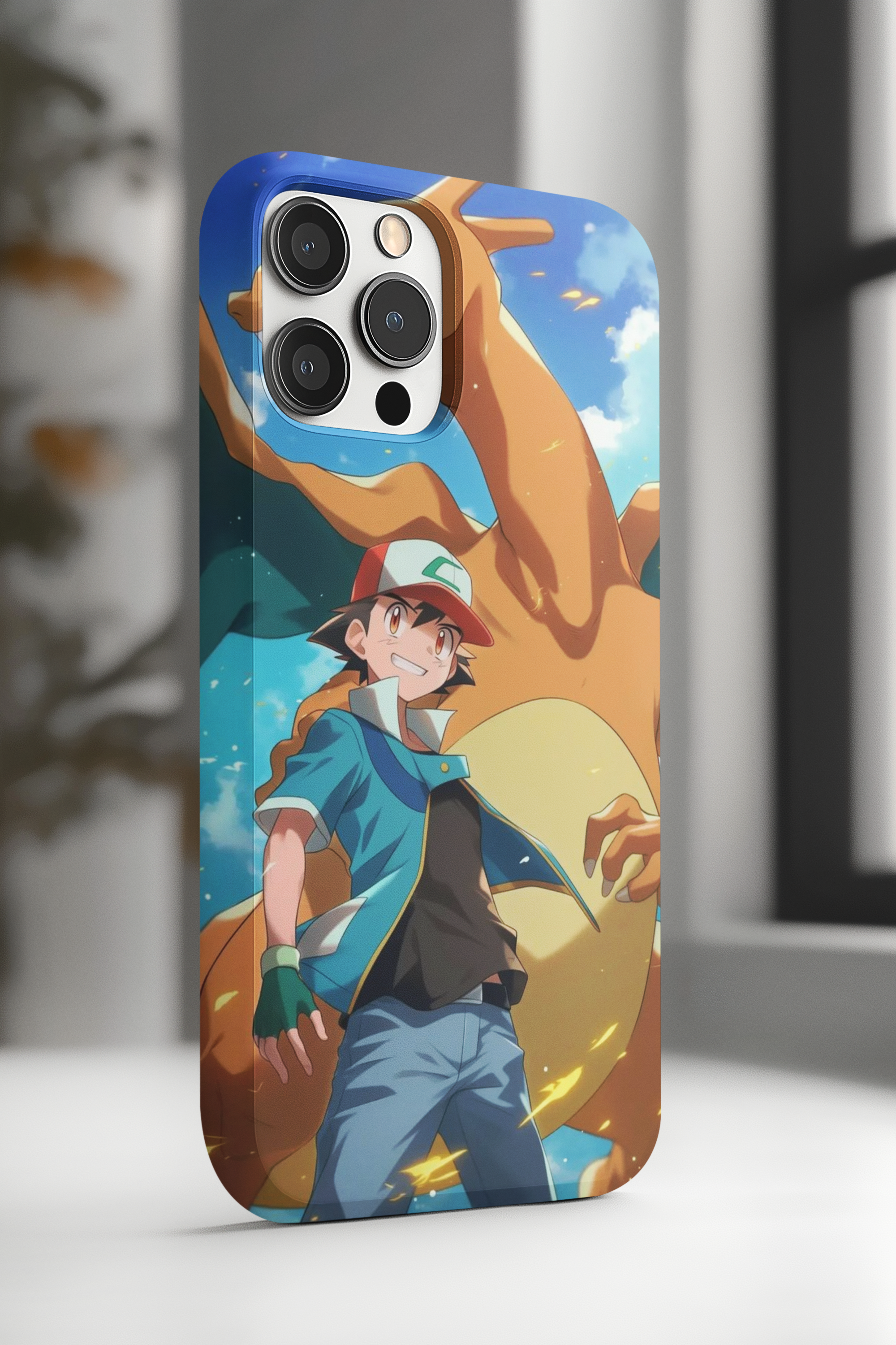 Ash Ketchum Iphone, Samsung, OnePlus Mobile Case (all models available you will receive call from our side after the order)