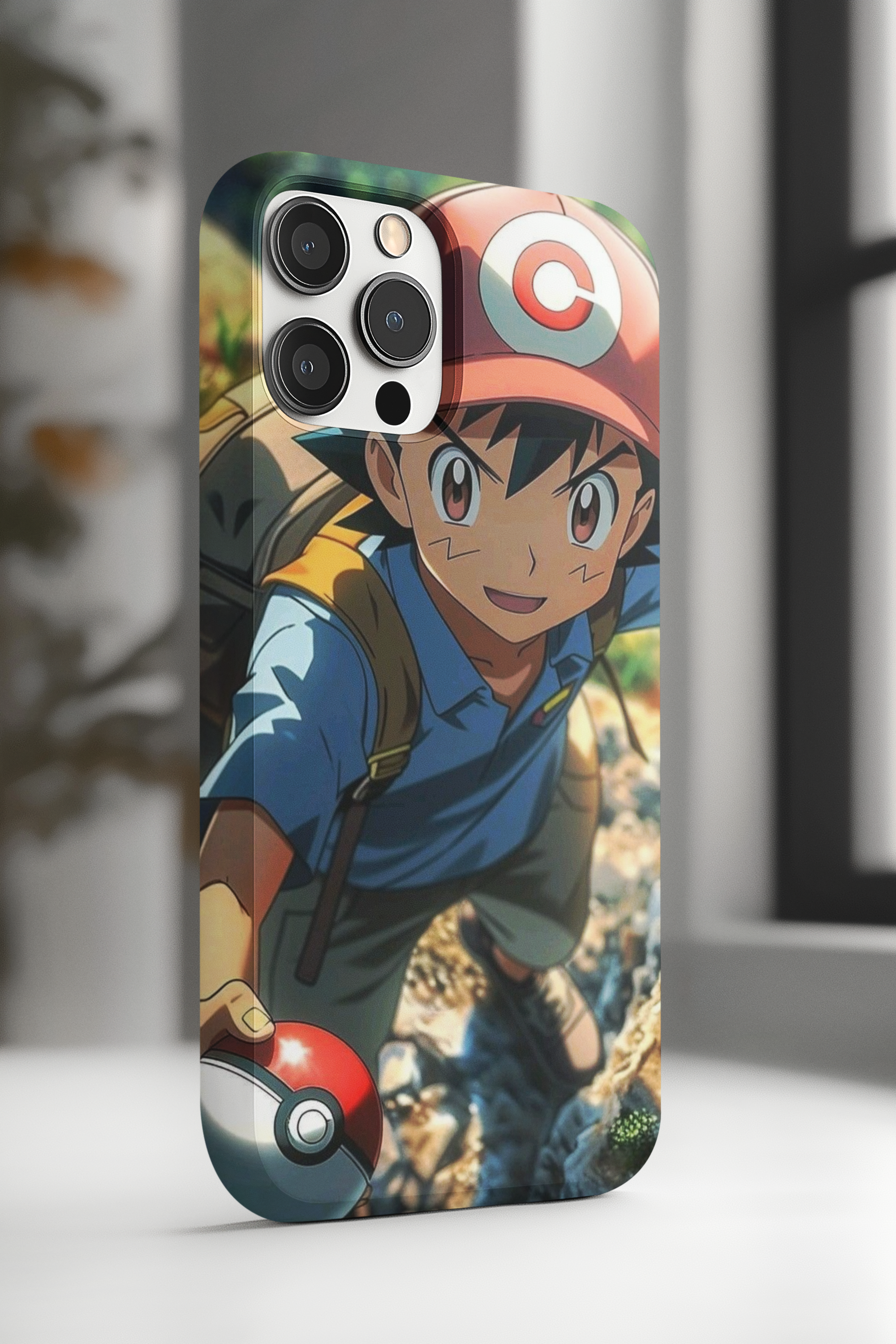 Ash Ketchum Iphone, Samsung, OnePlus Mobile Case (all models available you will receive call from our side after the order)