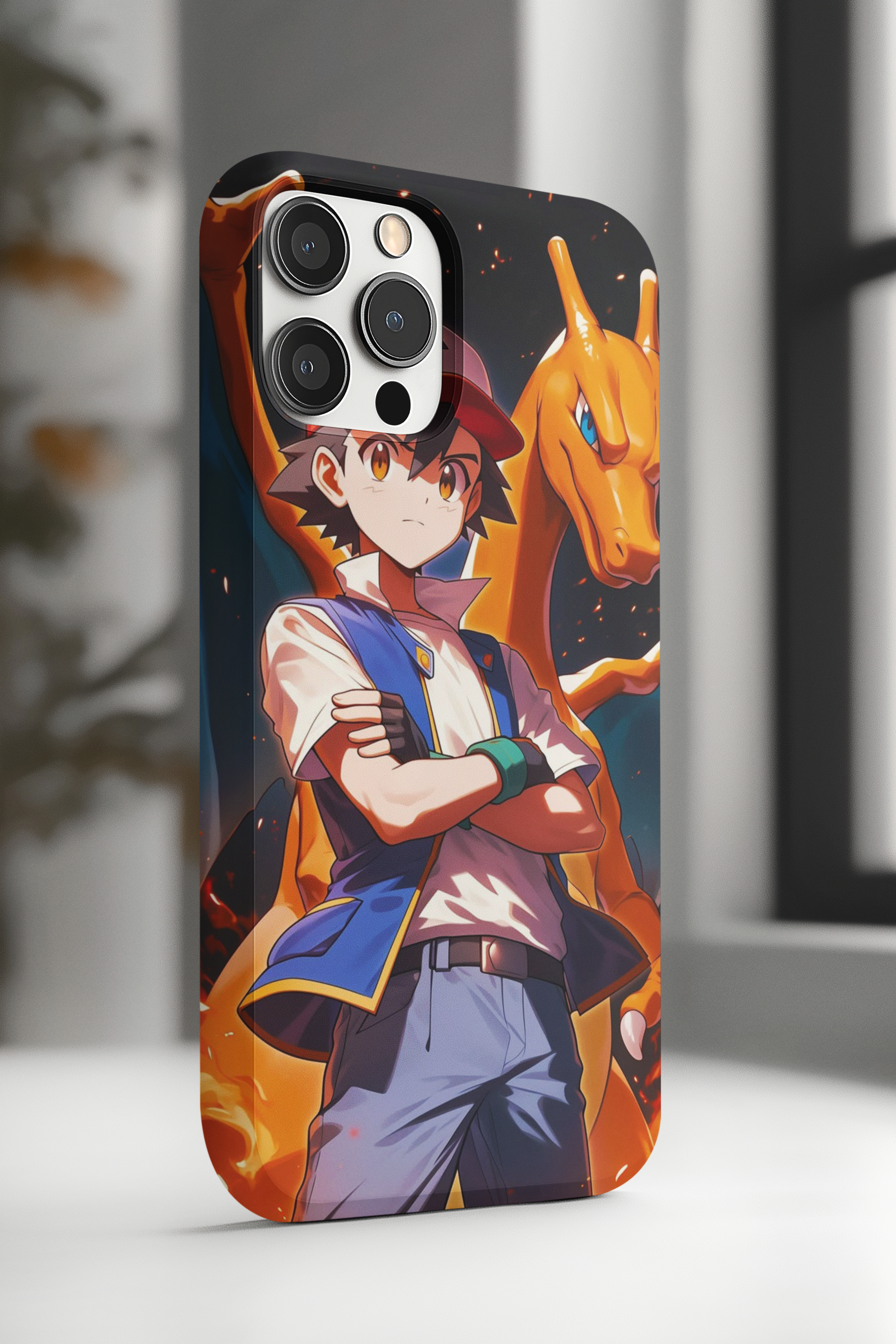 Ash Ketchum Iphone, Samsung, OnePlus Mobile Case (all models available you will receive call from our side after the order)