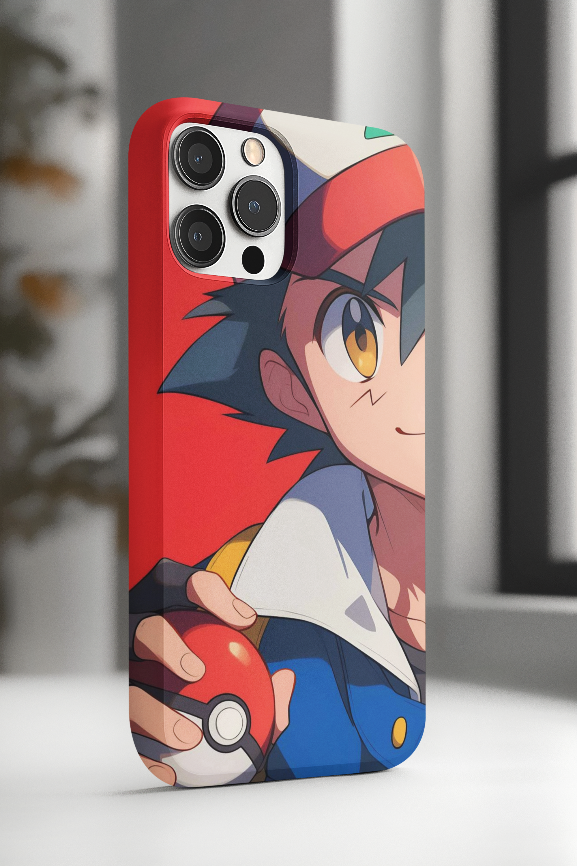 Ash Ketchum Iphone, Samsung, OnePlus Mobile Case (all models available you will receive call from our side after the order)