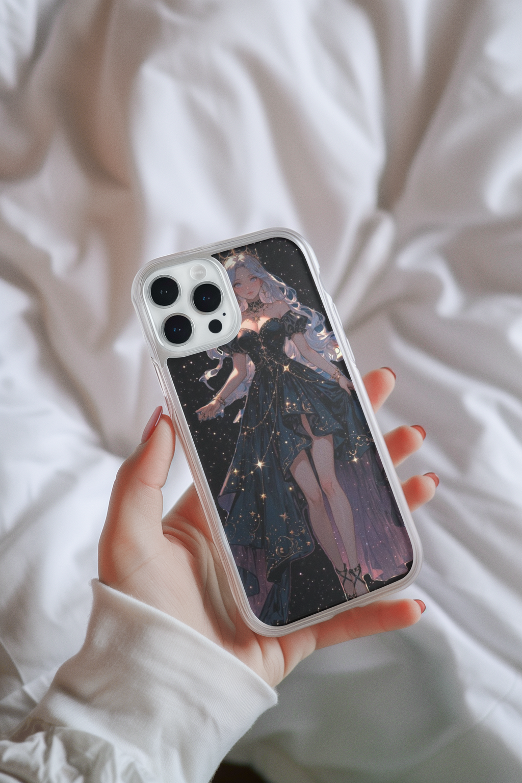 Sailor Moon Iphone Glass Case (all models available you will receive call from our side after the order)