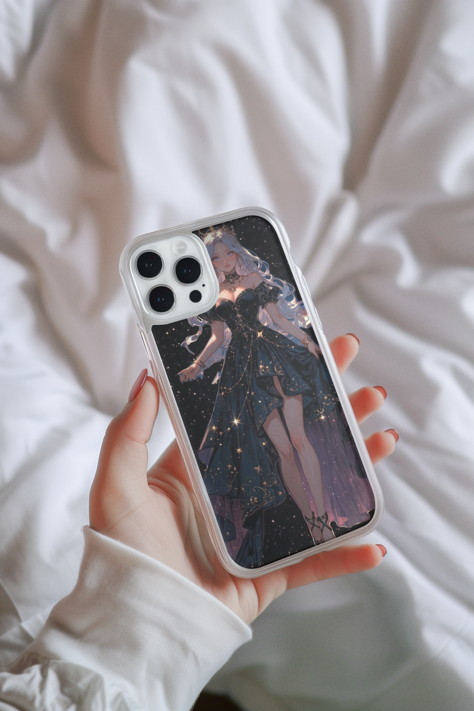 Sailor Moon Iphone Glass Case (all models available you will receive call from our side after the order)