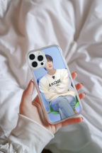 Jin BTS Iphone Glass Case (all models available you will receive call from our side after the order)