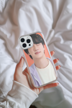 Jin BTS Iphone Glass Case (all models available you will receive call from our side after the order)