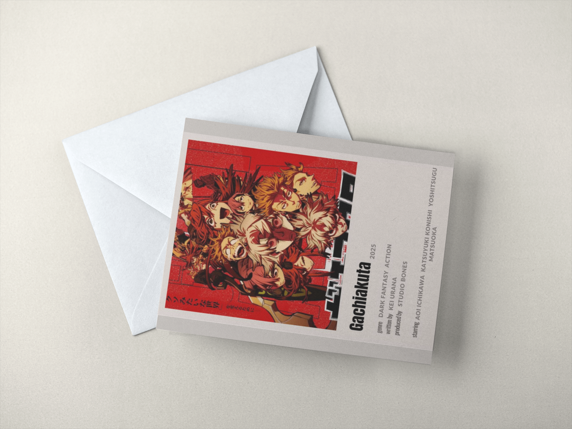 Gachiakuta Postcard