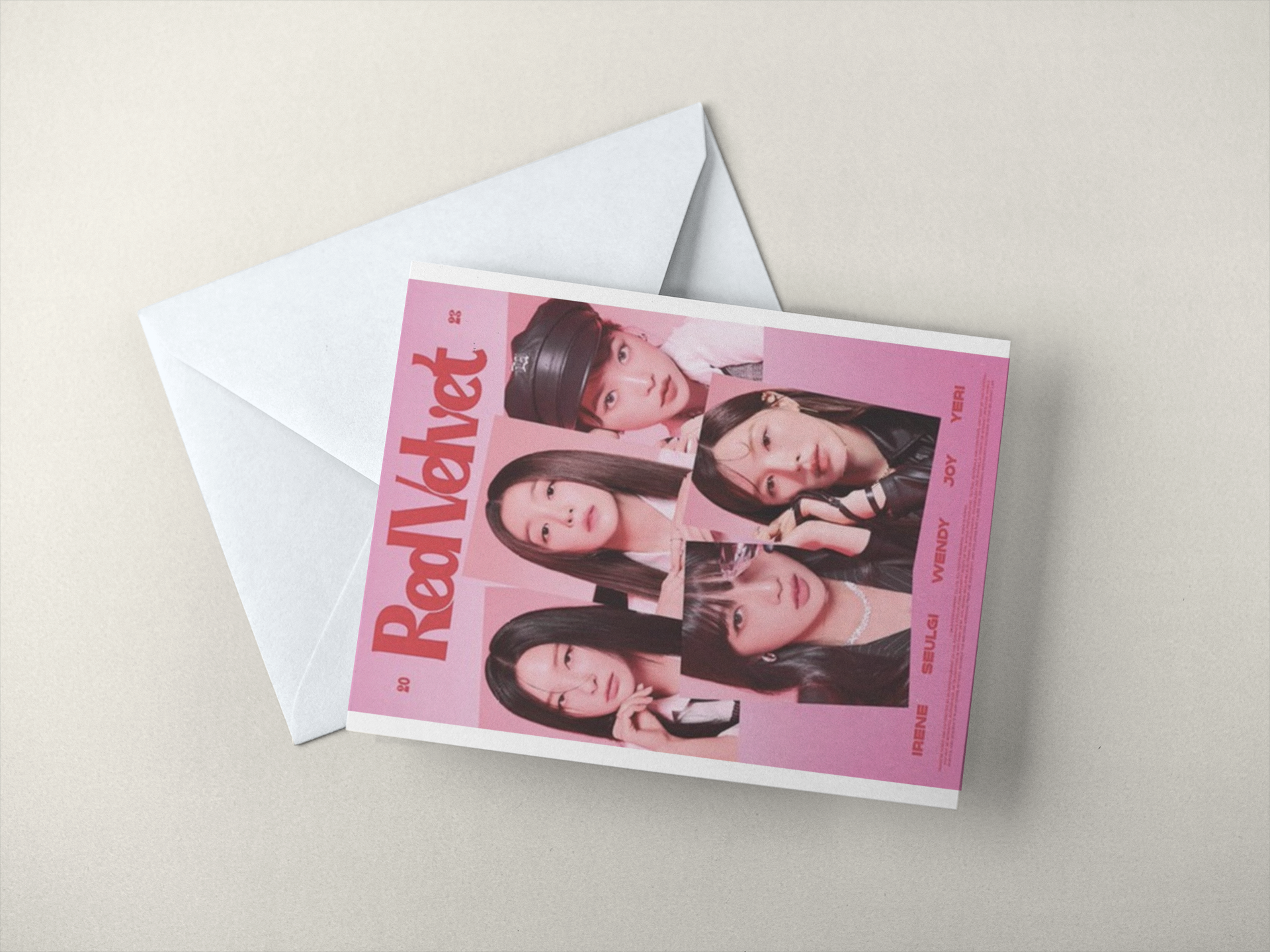 Red Velvet Postcard