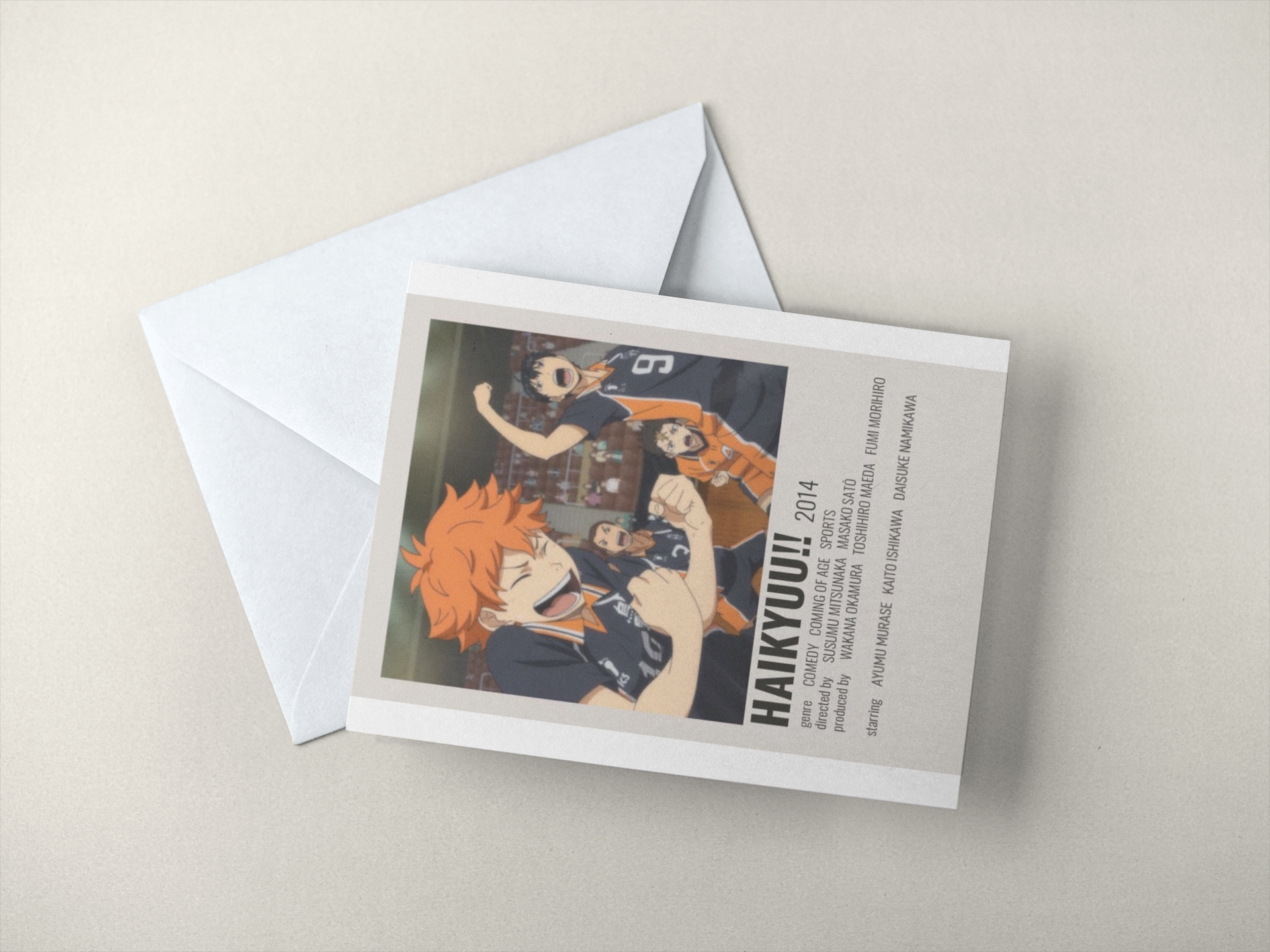 Haikyuu Postcard