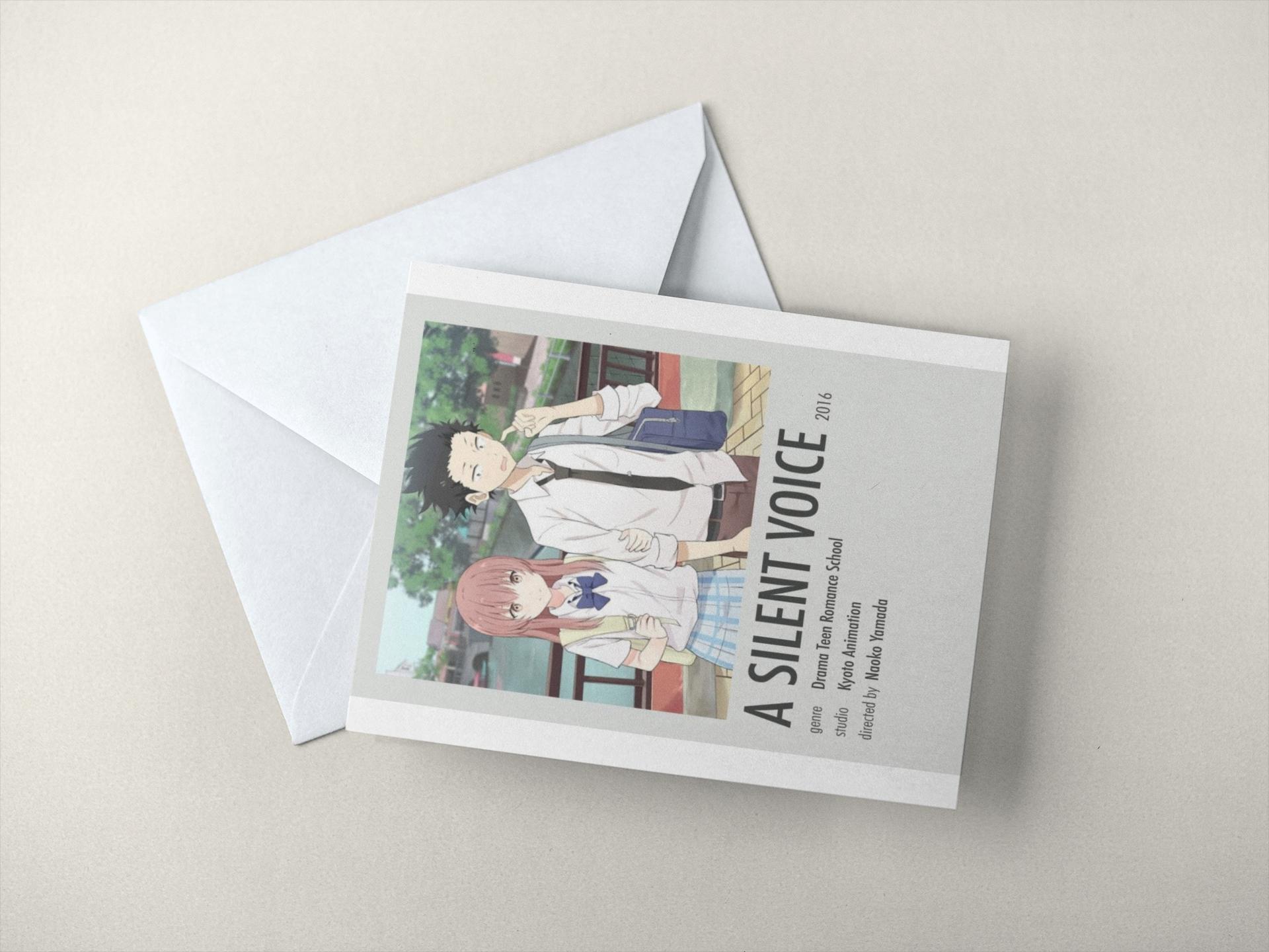A Silent Voice Postcard