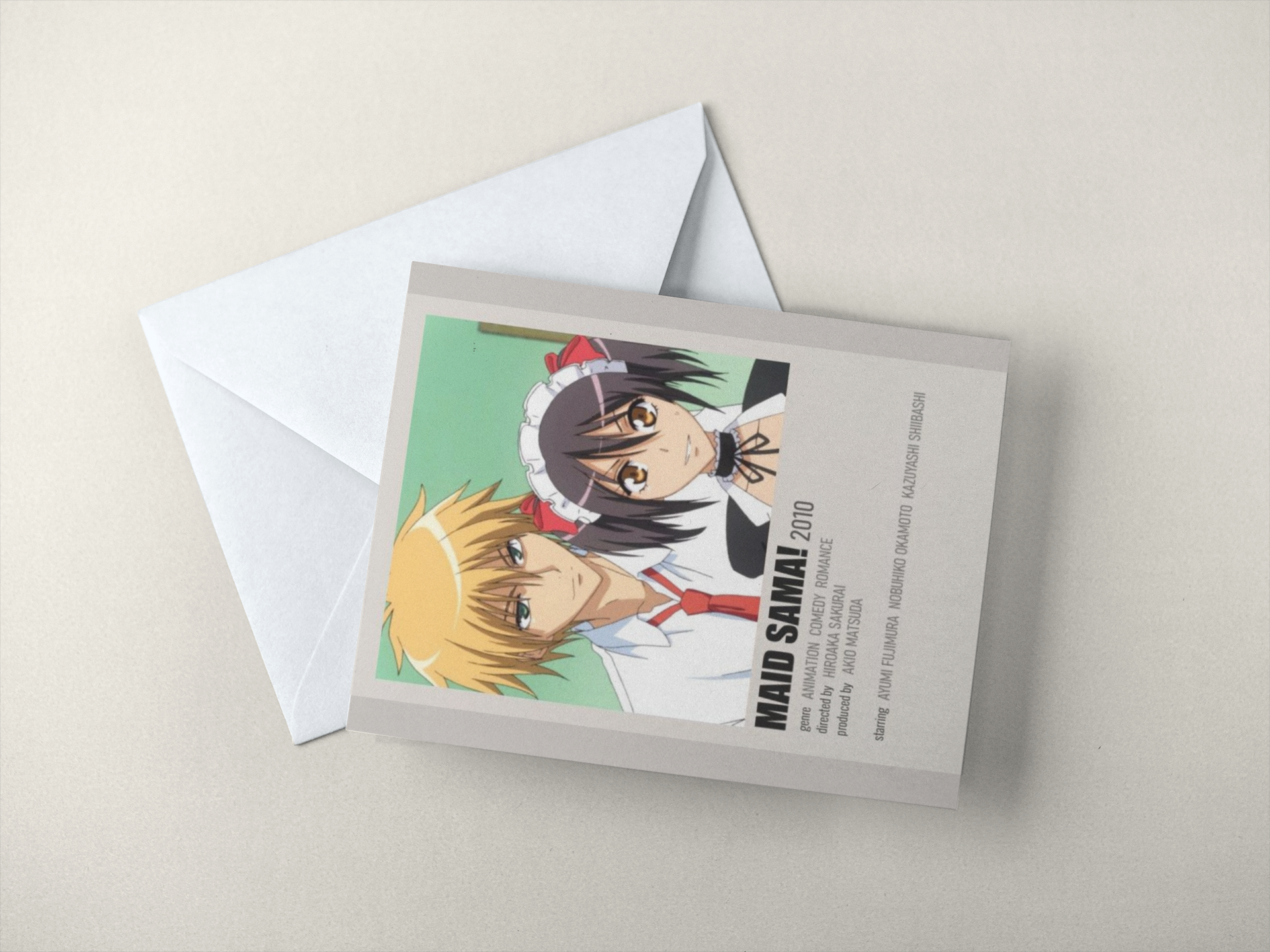 Maid Sama Postcard