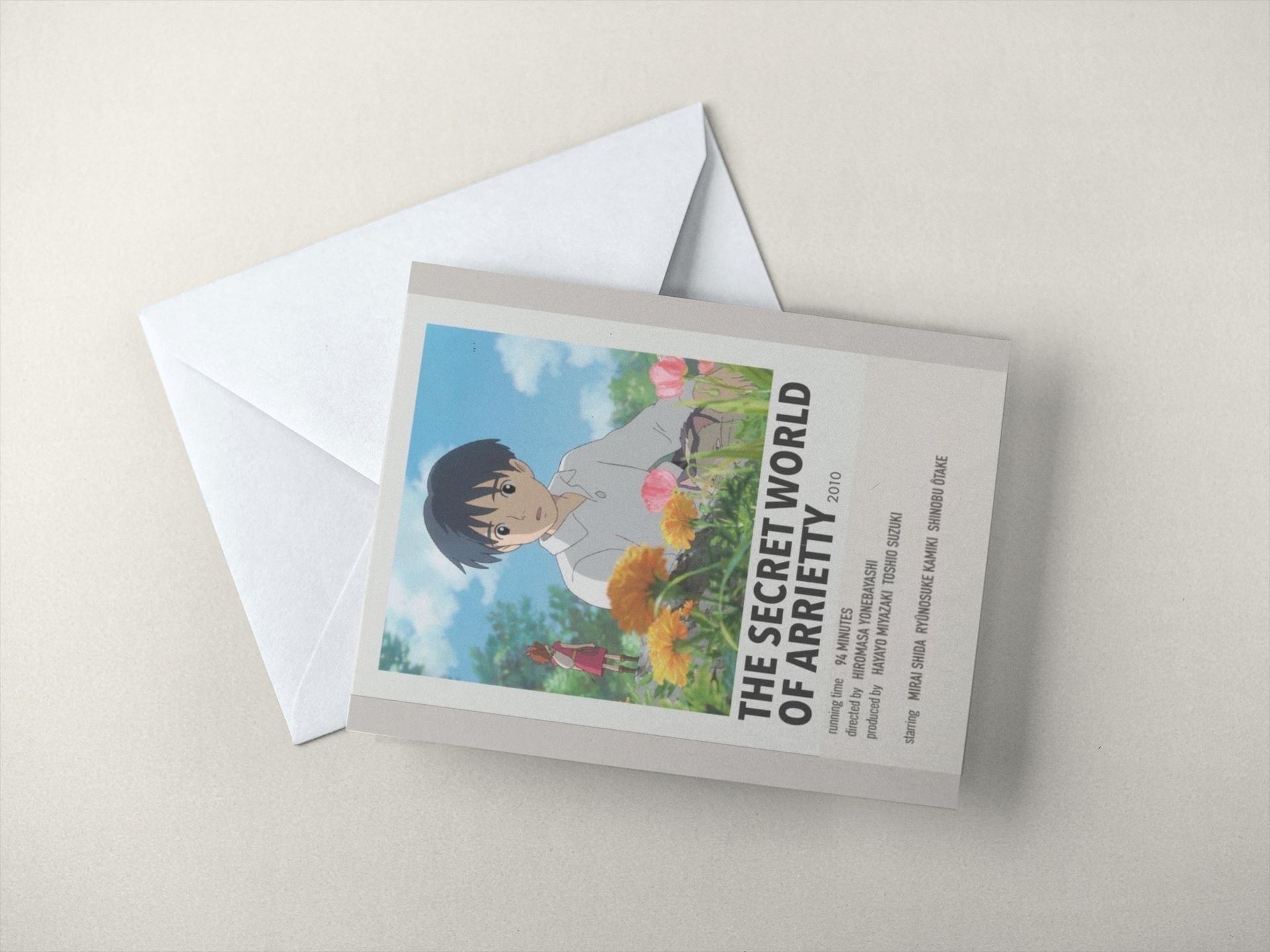 The Secret World of Arrietty Postcard
