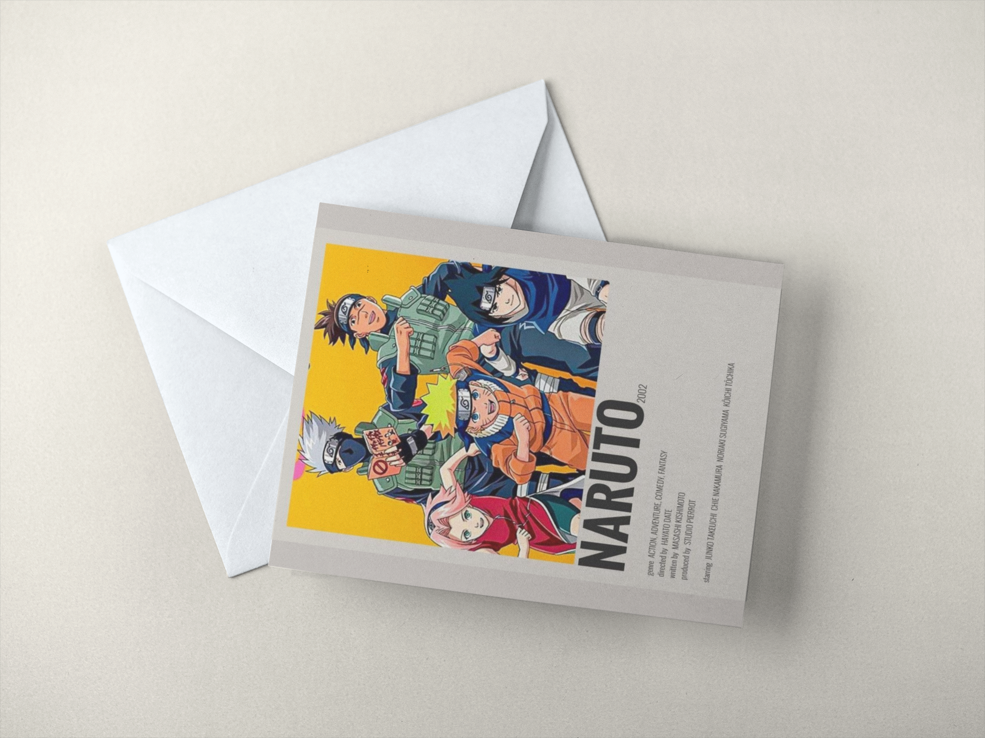 Naruto Postcard