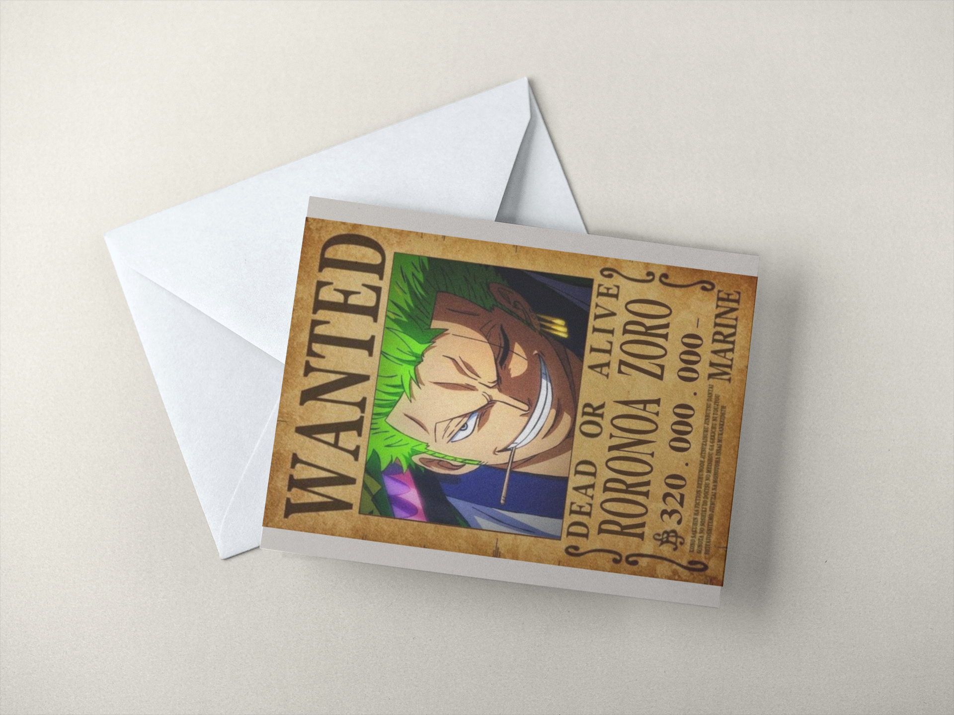 Roronoa Zoro Postcard