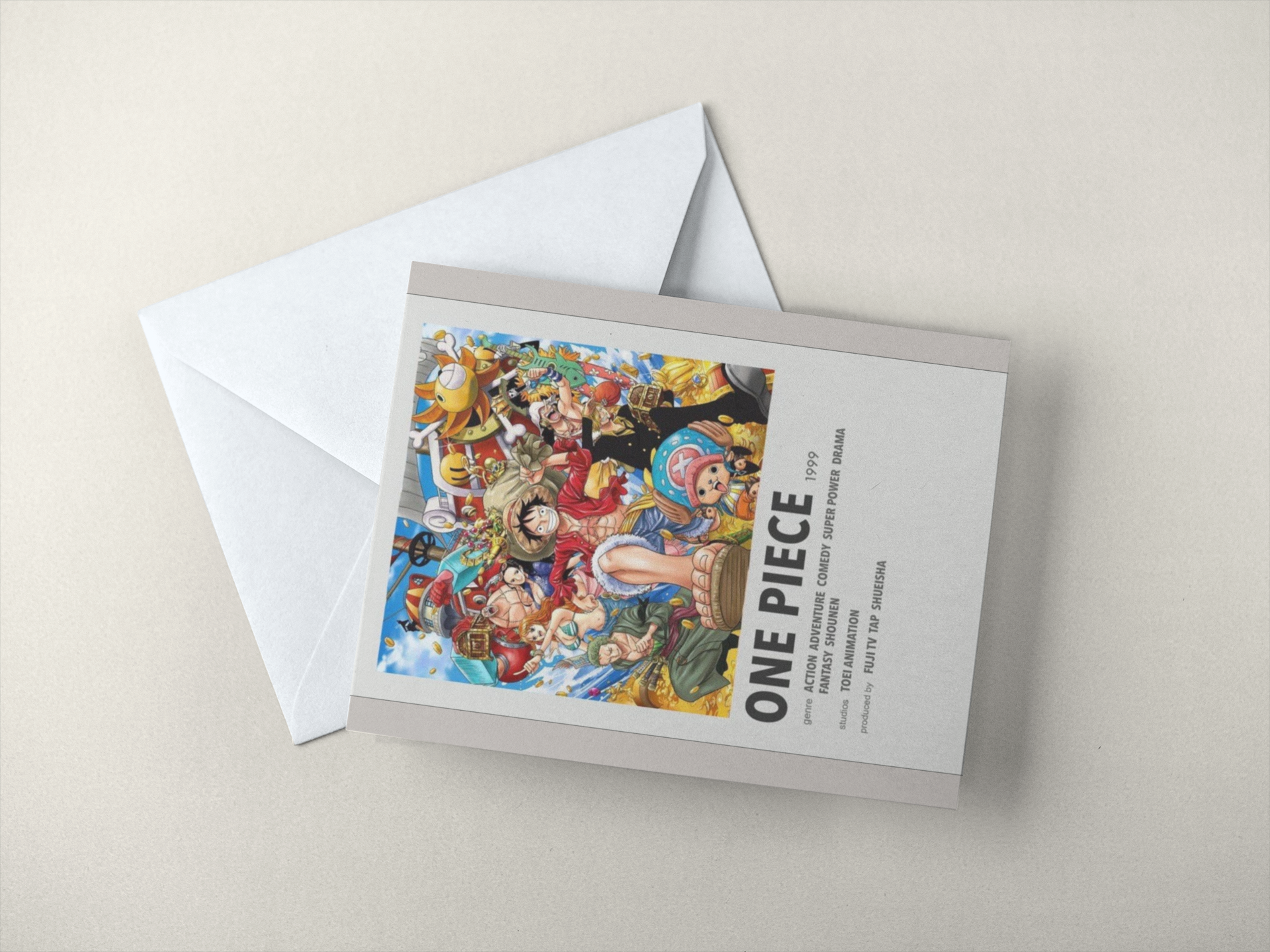 One Piece Postcard