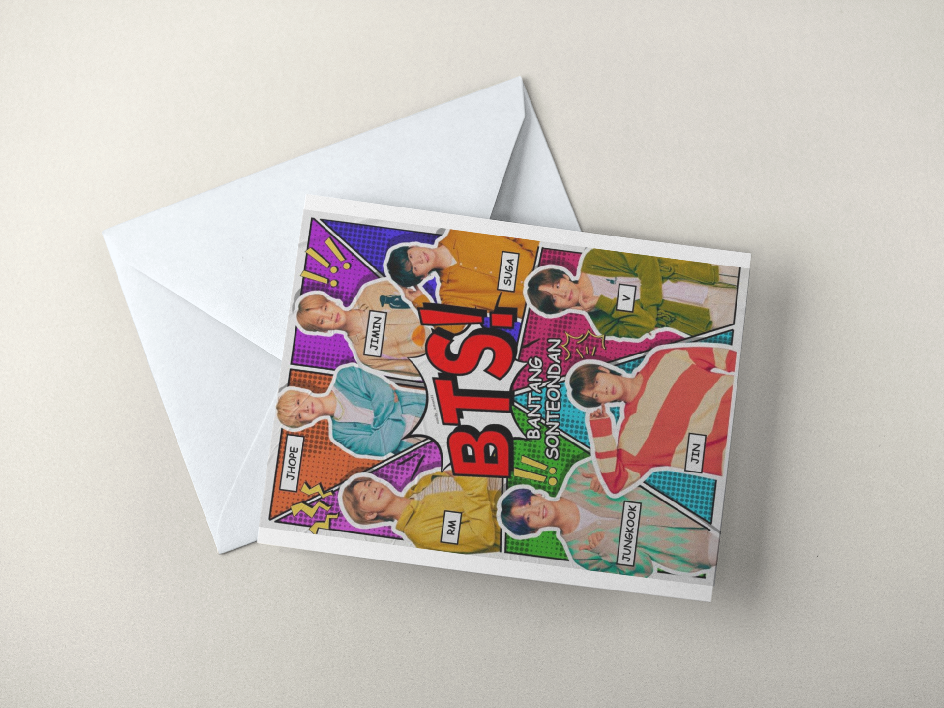 BTS Postcard