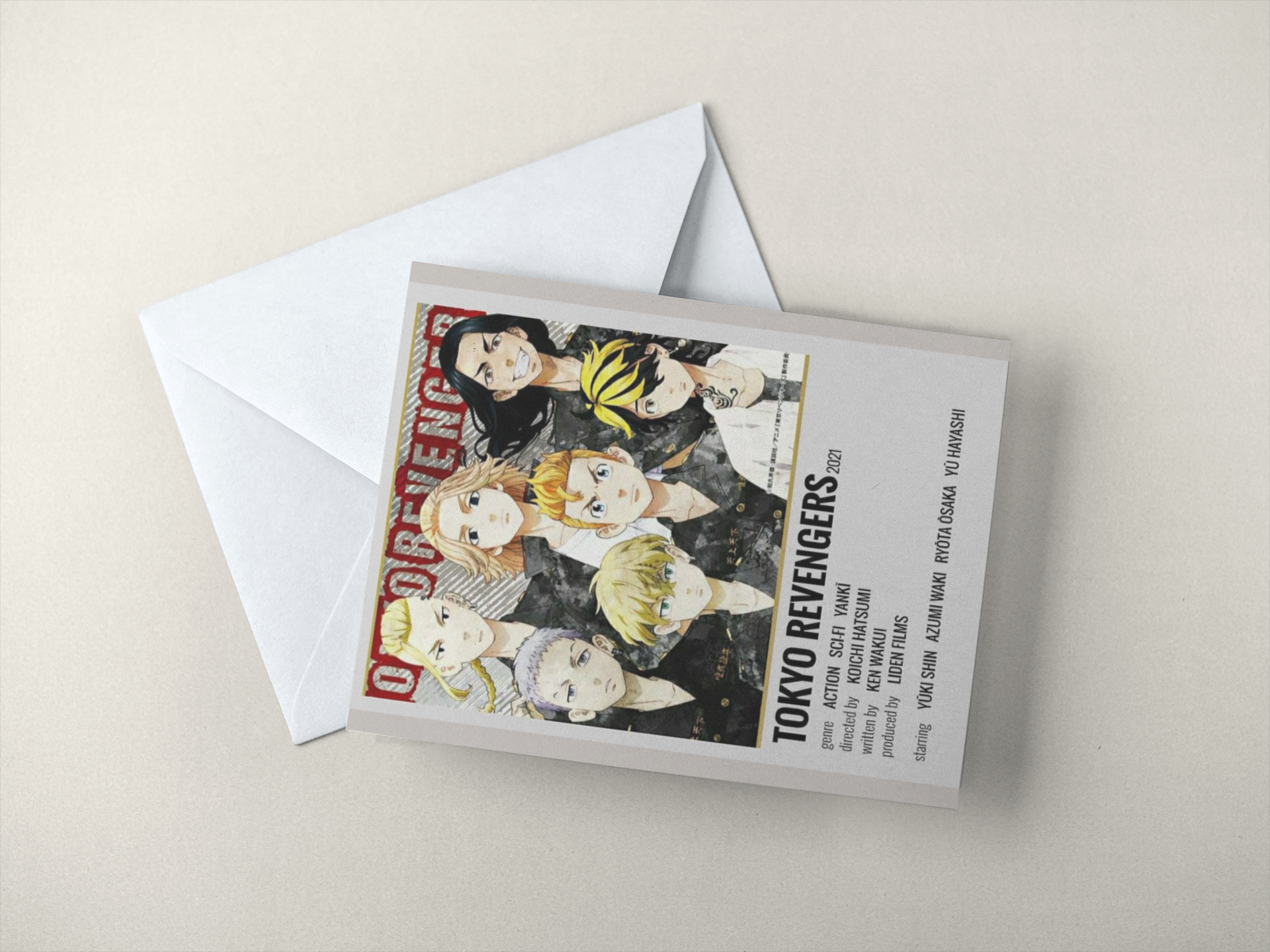 Tokyo Revengers Postcard