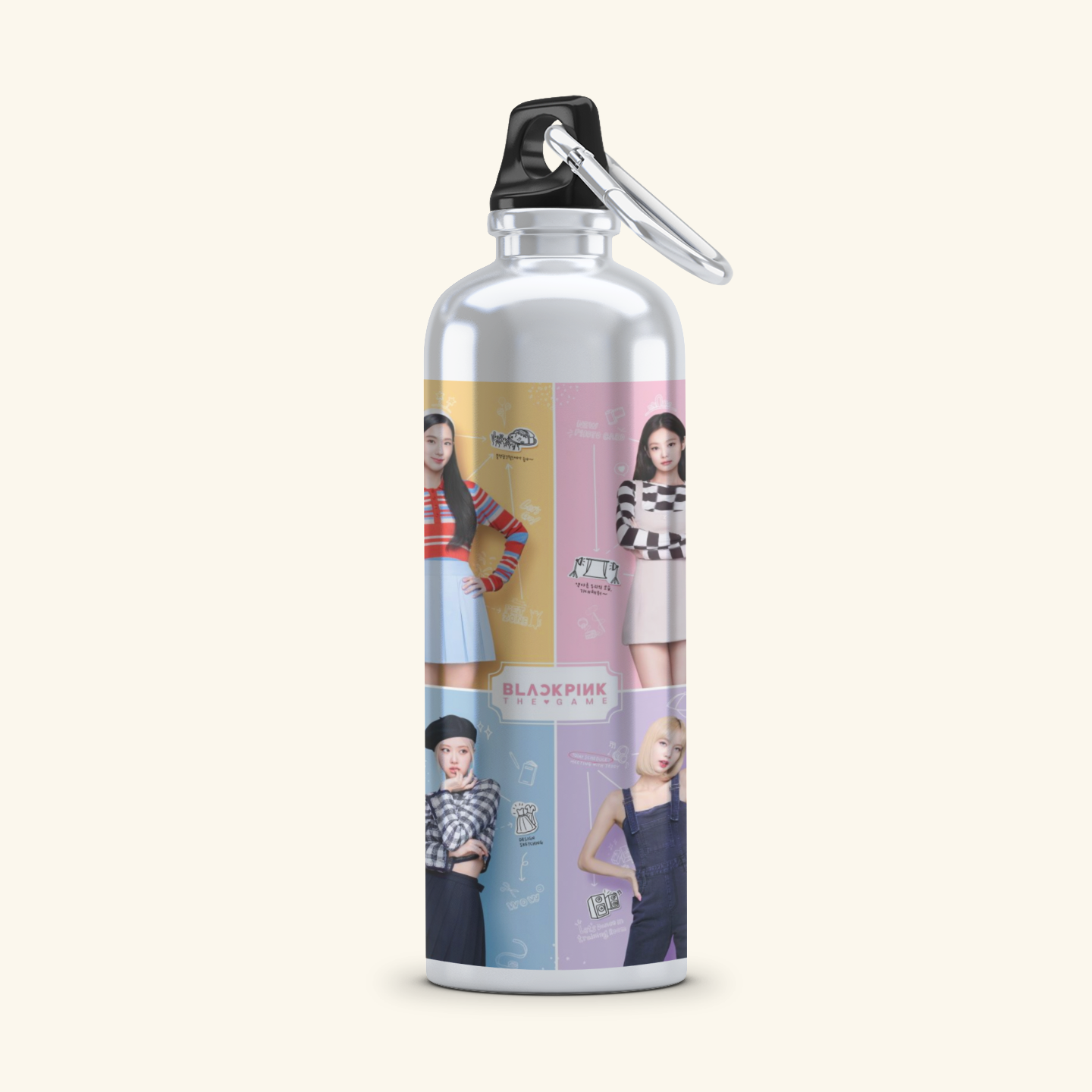 Blackpink 600ml & 750ml Sipper Bottle