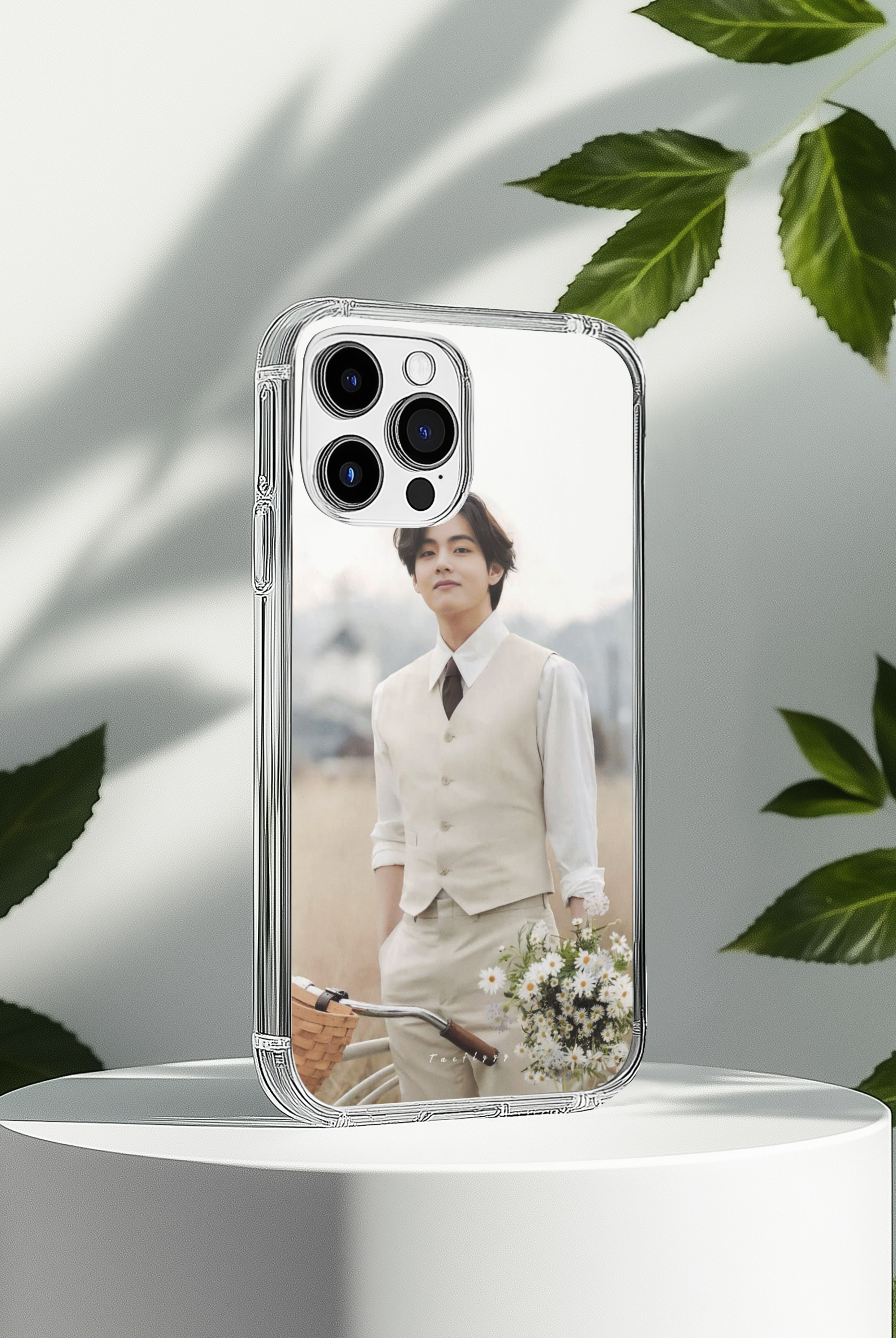 V BTS Iphone Glass Case (all models available you will receive call from our side after the order)