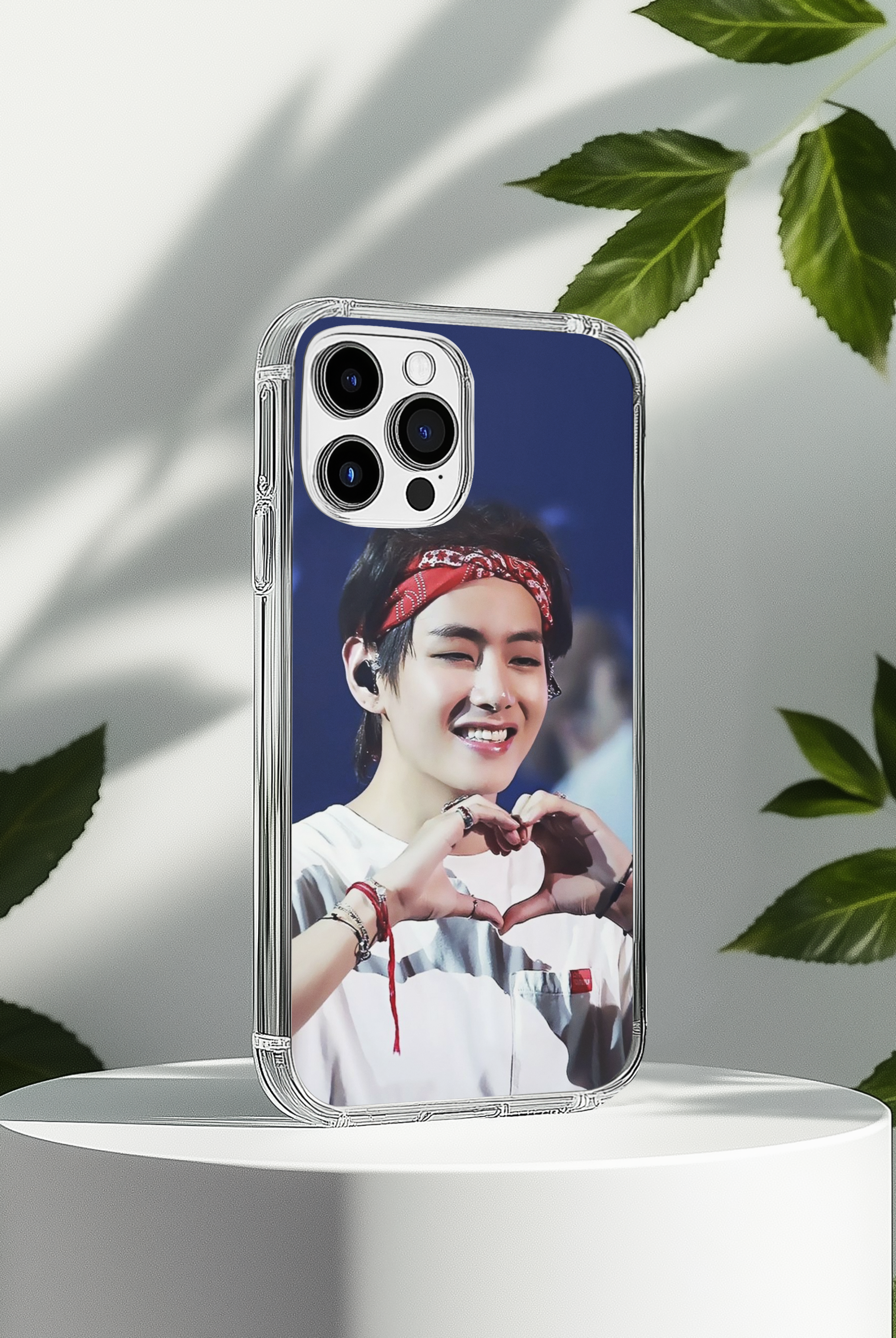 V BTS Iphone Glass Case (all models available you will receive call from our side after the order)