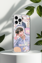 V BTS Iphone Glass Case (all models available you will receive call from our side after the order)